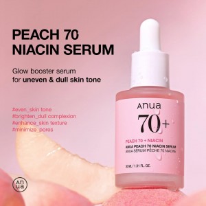 سرم روشن‌کننده نیاسینامید هلو ۷۰٪ (Peach 70% Niacinamide Brightening Serum