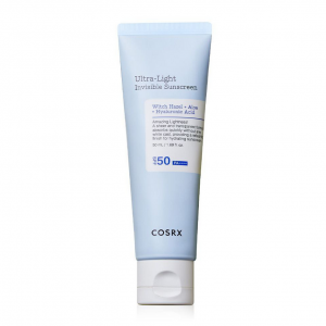 کرم ضد آفتاب فوق سبک و بدون رنگ COSRX Ultra Light Invisible Sunscreen SPF 50 PA++++ – حجم ۵۰ میلیلیتر