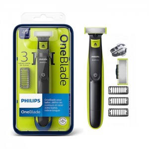 Philips  ONE BLADE Facial & Body Hair Trimmer – ماشین اصلاح موی صورت و بدن فیلیپس