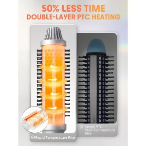 Shiglam Heated Curling Brush – برس پیچ حرارتی شیگلم