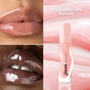 لیپ اویل گیسو هندونه ای -Gisou Honey Infused Lip Oil – Watermelon Sugar