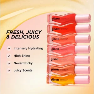لیپ‌اویل گیسو Honey Infused Lip Oil – Strawberry Sorbet