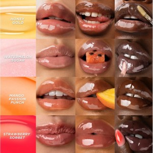 لیپ اویل انبه گیسو – Gisou Honey Infused Lip Oil Mango Passion Punch