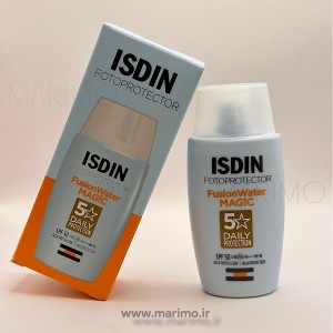ضد آفتاب فیوژن واتر SPF50 بدون رنگ ایزدین - Fusion WaterSuncream  Isdin SPF+50