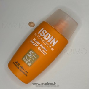 کرم ضد آفتاب ایزدین مدل مجیک گلو (ISDIN Fusion Water Magic Glow SPF 3)