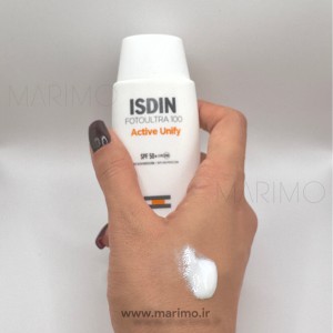 ضد آفتاب ایزدین مدل اکتیو یونیفای – ISDIN Fotoprotector Fusion Fluid Active Unify SPF 50+