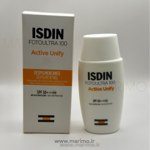 ضد آفتاب ایزدین مدل اکتیو یونیفای – ISDIN Fotoprotector Fusion Fluid Active Unify SPF 50+