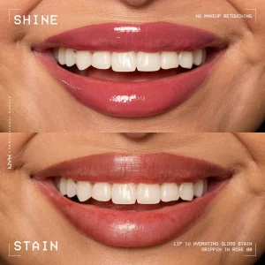 لیپ گلاس و تینت لب نیکس مدل آی وی (lip iv) 08