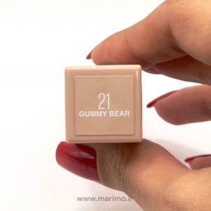 لیپ گلاس - برق  لب مایع براق لیفتر گلاس میبلین مدل Gummy Bear شماره ۲۱ – Maybelline Lifter Gloss Gummy Bear 021