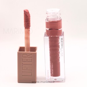 لیپ گلاس - برق لب مایع براق لیفتر گلاس میبلین مدل Reef 006 – Maybelline Lifter Gloss Reef 006