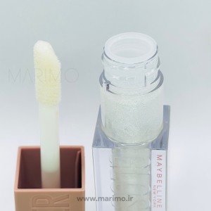 لیپ گلاس- برق لب میبلین لیفتر گلاس شماره 001 | Maybelline Lifter Gloss Pearl