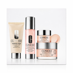 ست ۴ تکه آبرسان کلینیک Moisture Surge (کرم 100H + ماسک شب + سرم + دور چشم)