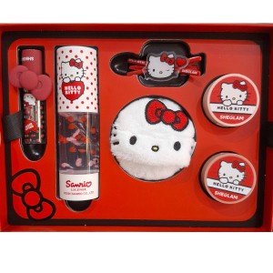 کالکشن هلو کیتی شیگلم ۱۶ آیتمی – ست کامل آرایشی HELLO KITTY SHEGLAM Limited Edition