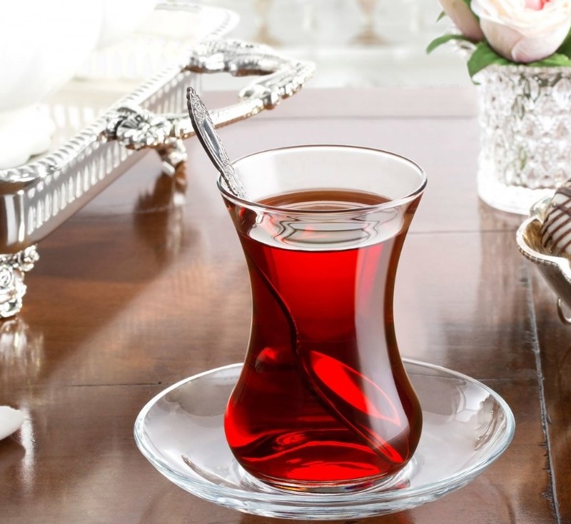 استکان و نعلبکی پاشاباغچه 96942 (ست 6عددی)