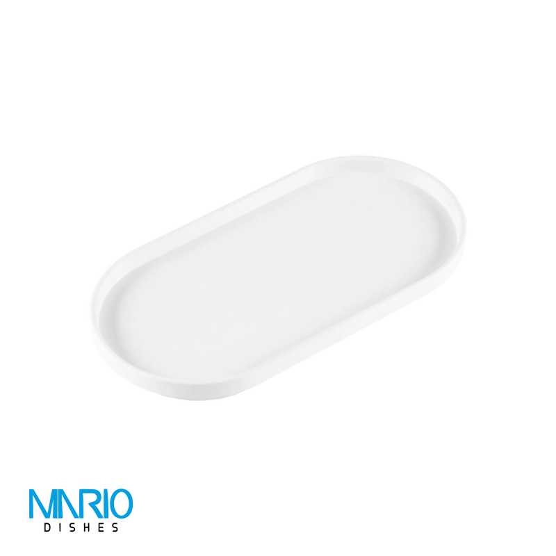 رست بیضی ملامین سفید 7/12