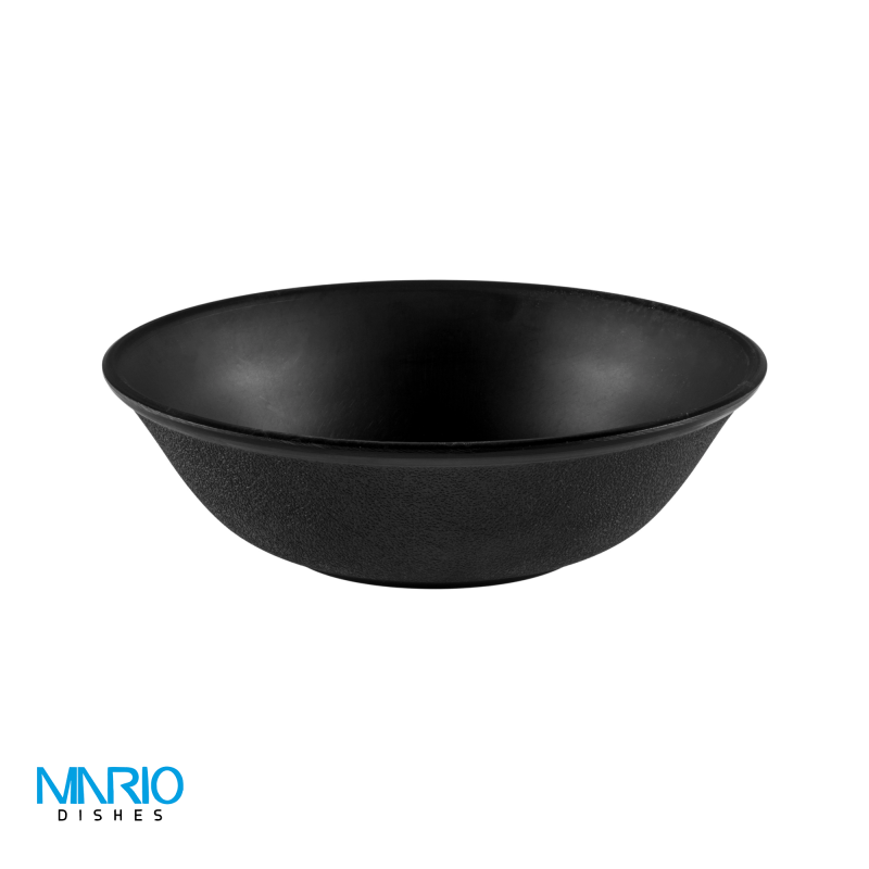 کاسه ترافل ملامین مشکی 700