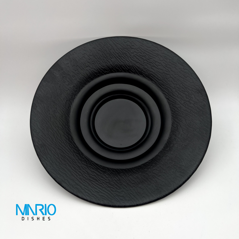 کاسه پاستا ملامین مشکی 2001