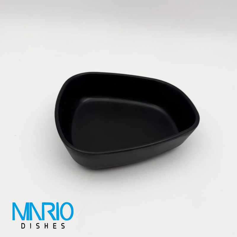 کاسه منحنی مشکی ملامین P03