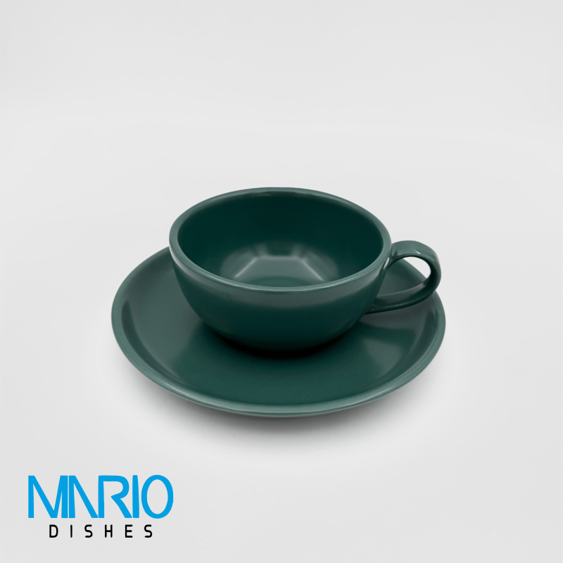 کاپ کاپوچینو استون ور بونسای سبز (ست 6 عددی)