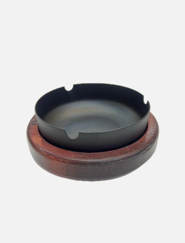 زیر سیگاری رایکا مدل فلزی چوبی