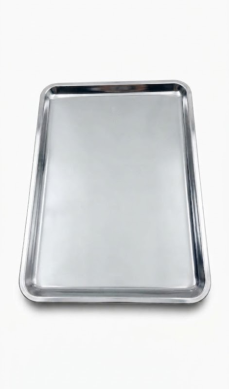 سینی استیل مستطیل ( کد 1423)