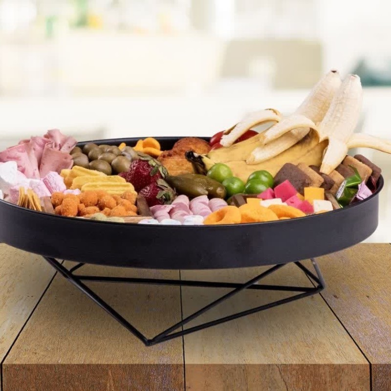 سینی گرد 30 سانت  پایه 3 بعدی