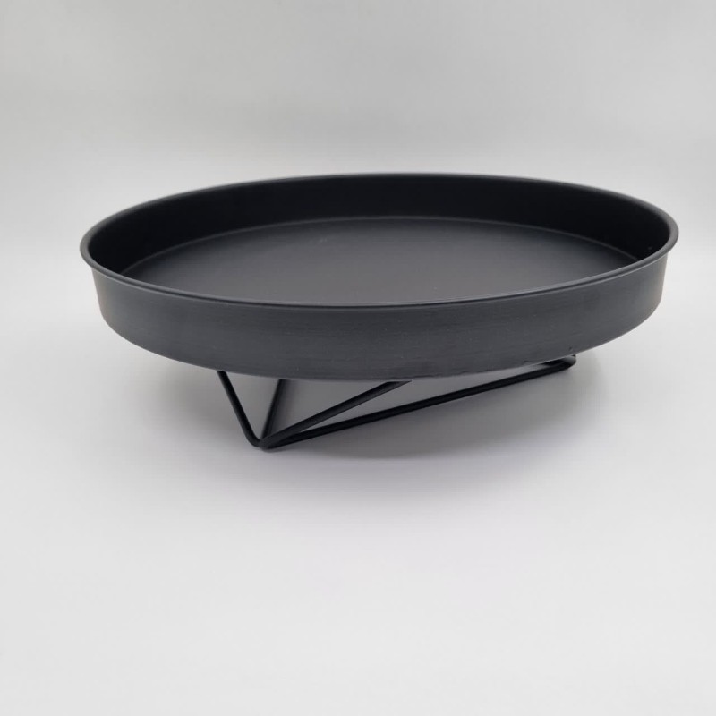 سینی گرد 35 سانت  پایه 3 بعدی