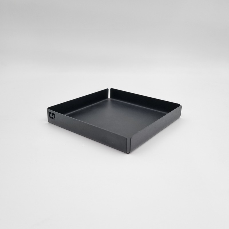 سینی سرو فلزی مربع لبه دار