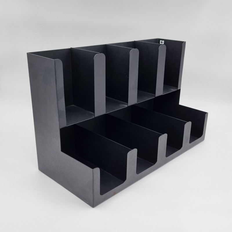 استند لیوان 2 طبقه فلزی