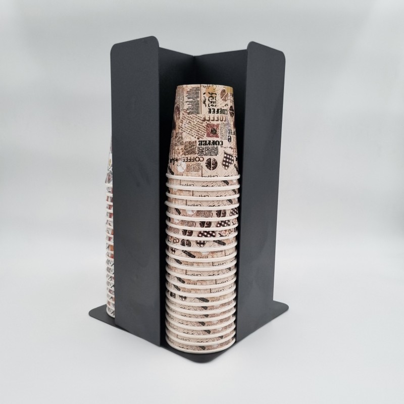 استند لیوان مربع فلزی