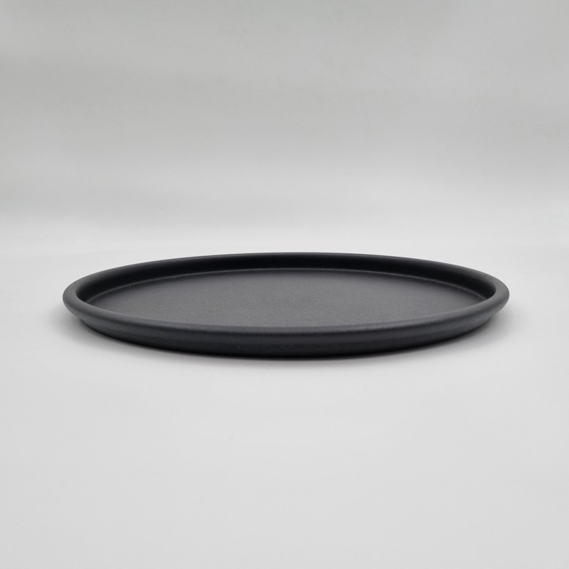 بشقاب فلزی لبه دار 20 سانت