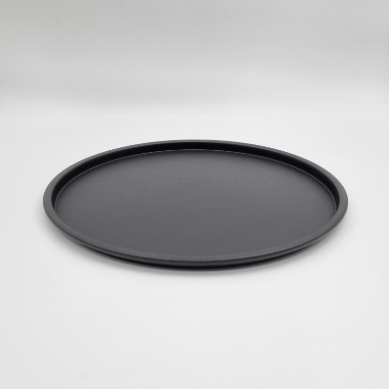 بشقاب فلزی لبه دار 25 سانت