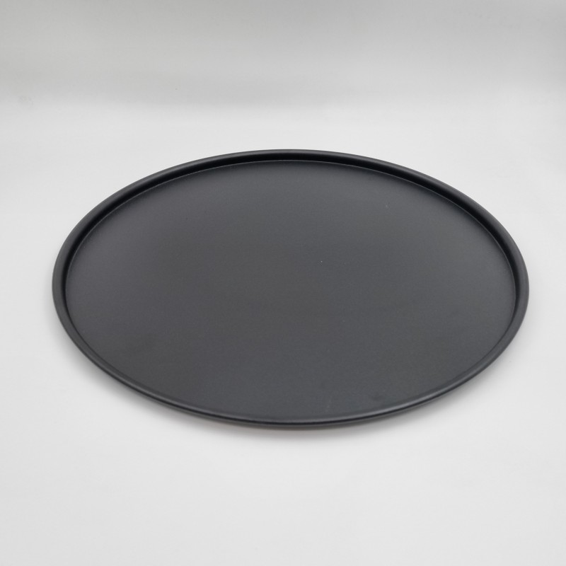 بشقاب فلزی لبه دار 36 سانت