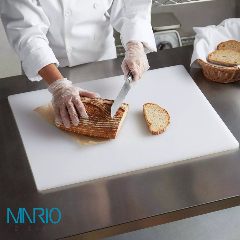 تخته کار پلی اتیلن سفید 50*100 سانتیمتری