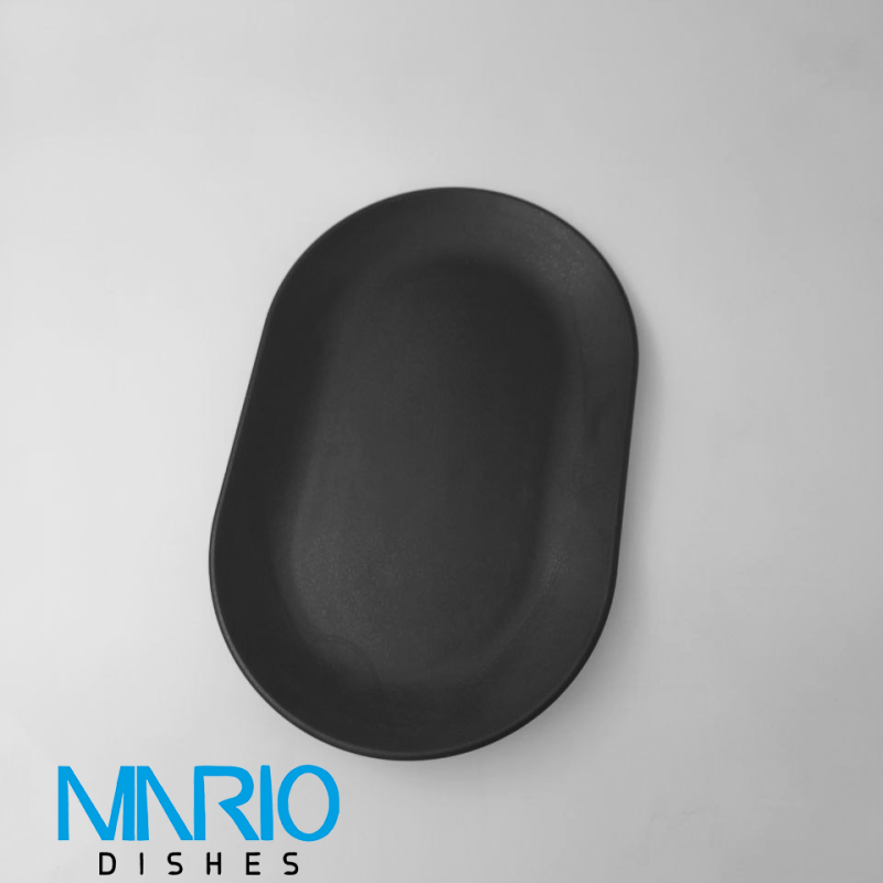 بشقاب بیضی ملامین تورزن 344