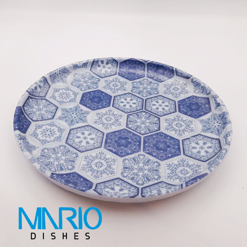 بشقاب ملامین چاپی 30سانت f14