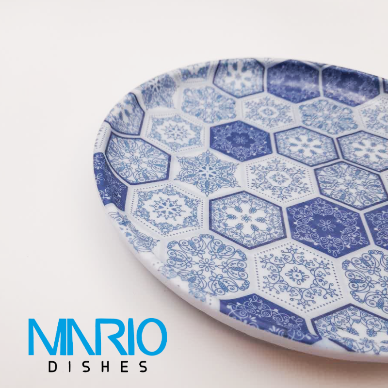 بشقاب ملامین چاپی 25سانت f24