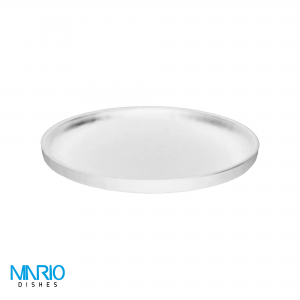 پیش دستی ملامین 20 سانت چروک سفید 420