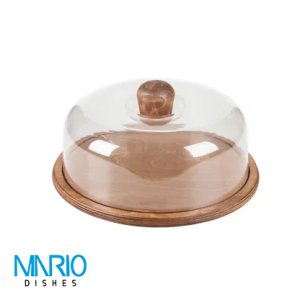 ظرف کیک چوبی 35 سانت