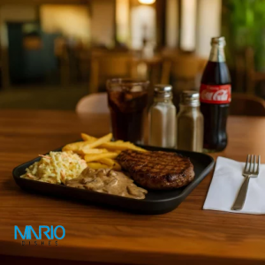 بشقاب مربع ملامین 8830