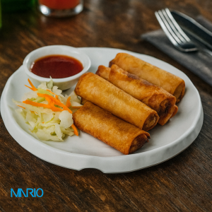 پیش دستی ملامین 20 سانت دفرمه سفید312