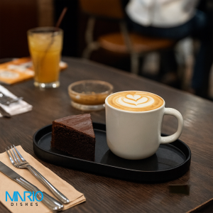 رست بیضی ملامین مشکی 7/12