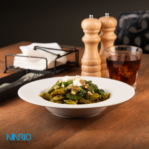 کاسه پاستا ترافل ملامین سفید 100