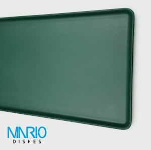 دیس مستطیل سبز ملامین M36