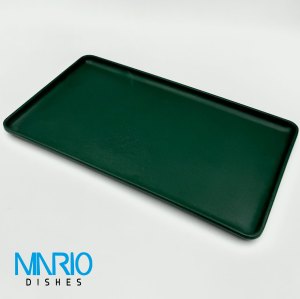 دیس مستطیل سبز ملامین M30
