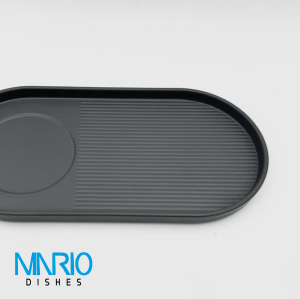 رست بیضی کاپ خطی طوسی ملامین L30
