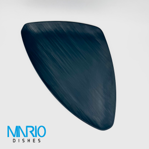دیس مثلثی چروک سرمه ای ملامین L40