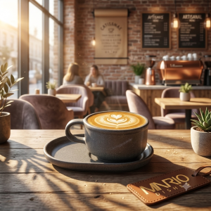 کاپ کاپوچینو سنگی طوسی (ست 6 عددی)