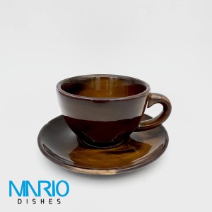 کاپ کاپوچینو خوری وارداتی عسلی