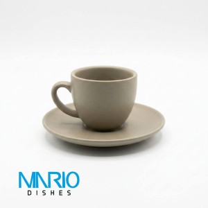 کاپ اسپرسو دست ساز دوریکا کرم تیره
